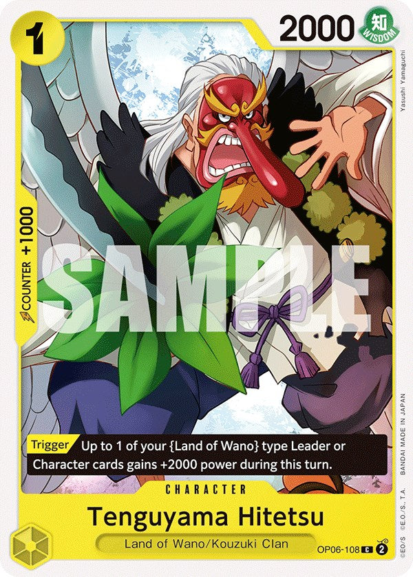 Tenguyama Hitetsu (OP06-108) - [Wings of the Captain] - Trinity Hobby