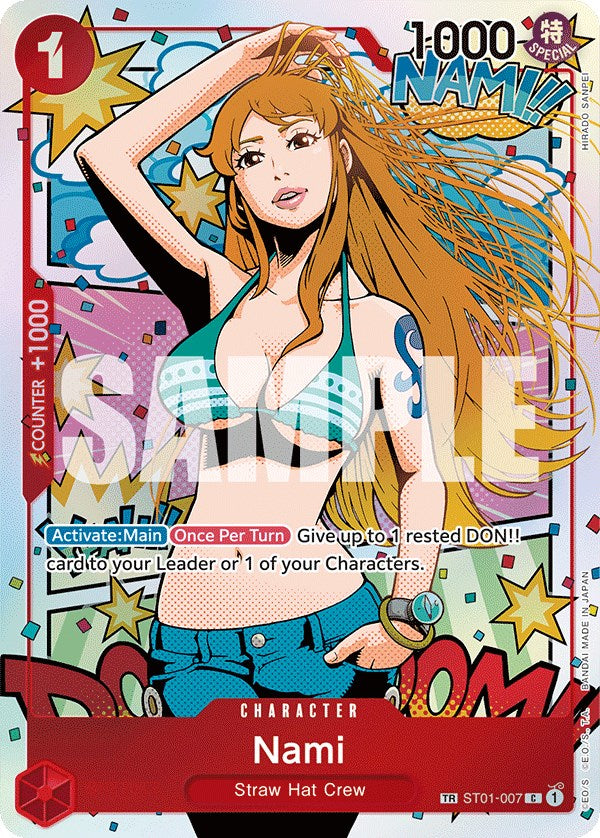 Nami (TR) (ST01-007) - [Wings of the Captain] Foil - Trinity Hobby