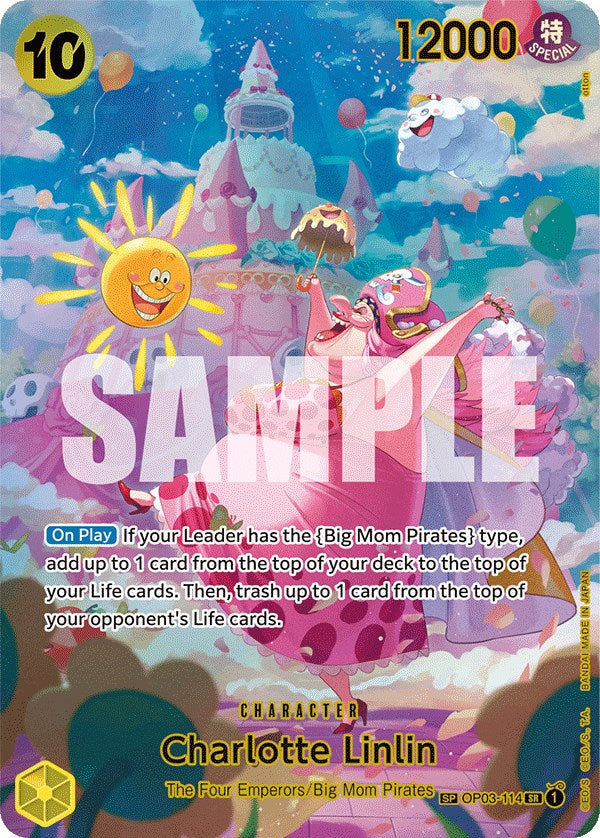 Charlotte Linlin (SP) (OP03-114) - [Wings of the Captain] Foil - Trinity Hobby