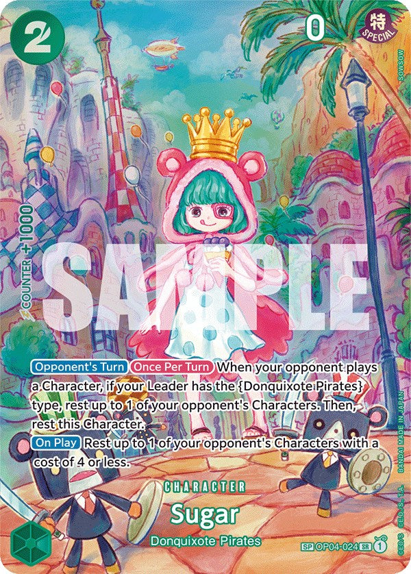 Sugar (SP) (OP04-024) - [Wings of the Captain] Foil - Trinity Hobby