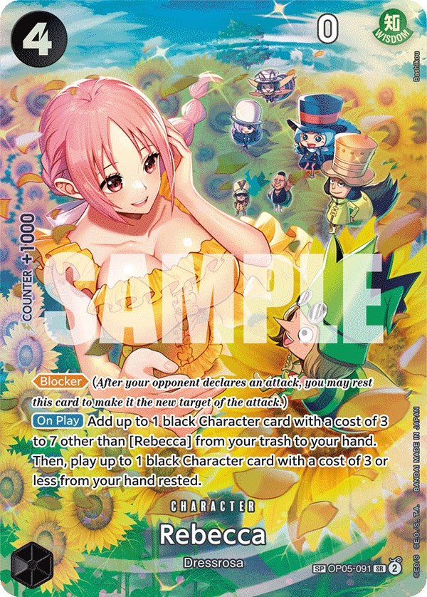 Rebecca (SP) (OP05-091) - [Wings of the Captain] Foil - Trinity Hobby