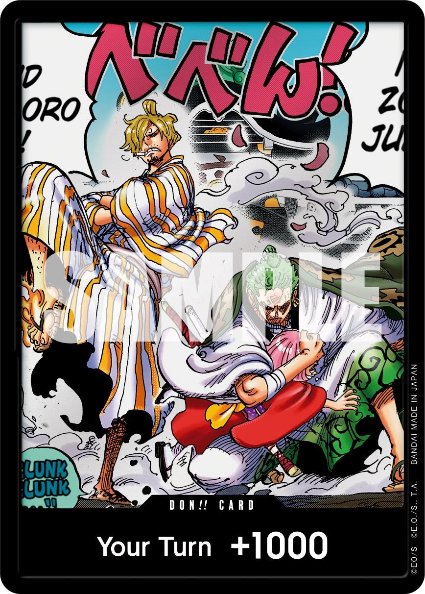 DON!! Card (Alternate Art) - [Wings of the Captain] Foil - Trinity Hobby