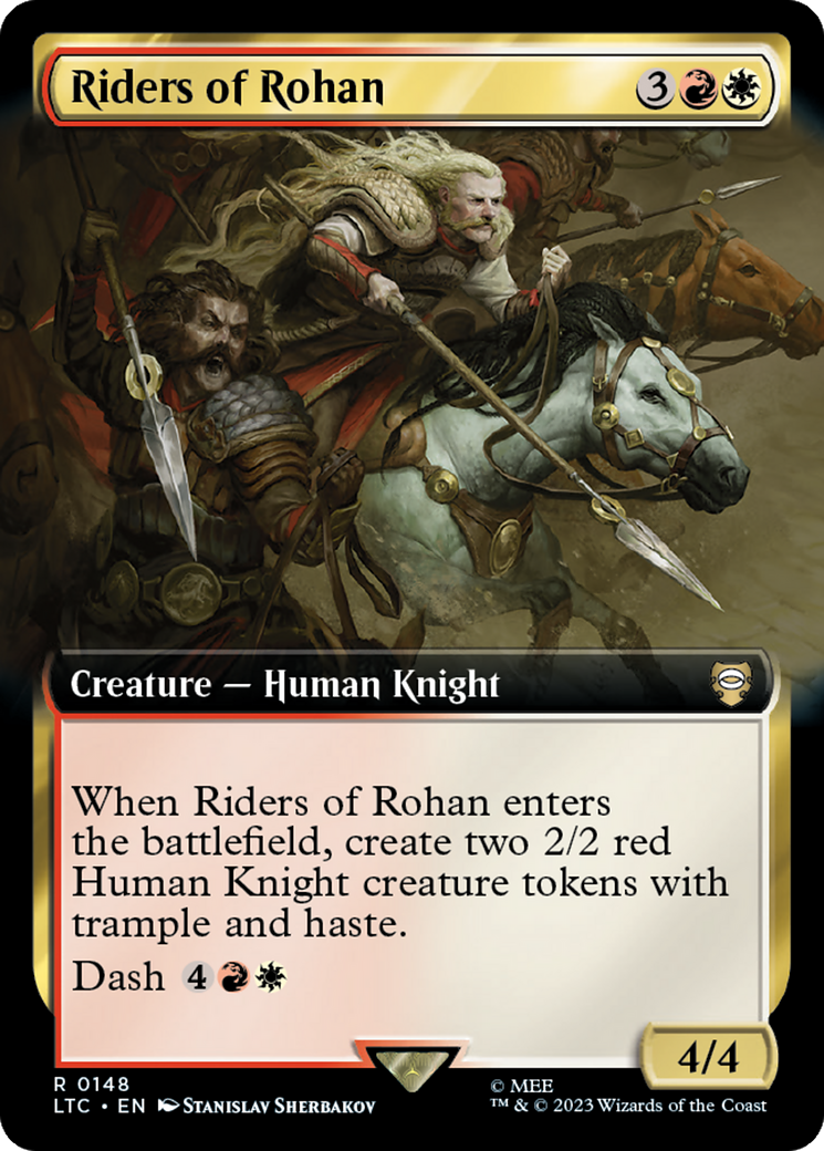 Riders of Rohan (Extended Art) [The Lord of the Rings: Tales of Middle-Earth Commander] - Trinity Hobby