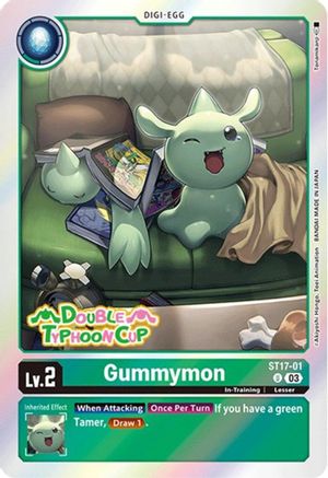 Gummymon [ST17-01] [Starter Deck: Double Typhoon Advanced Deck Set Pre-Release Cards] - Trinity Hobby