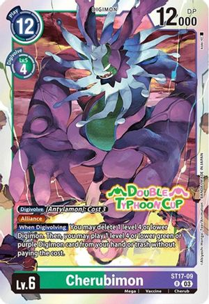 Cherubimon [ST17-09] [Starter Deck: Double Typhoon Advanced Deck Set Pre-Release Cards] - Trinity Hobby