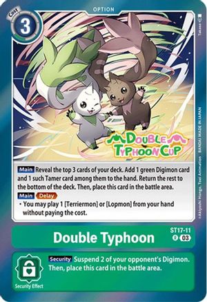 Double Typhoon [ST17-11] [Starter Deck: Double Typhoon Advanced Deck Set Pre-Release Cards] - Trinity Hobby