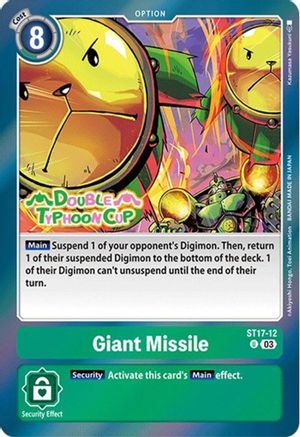 Giant Missile [ST17-12] [Starter Deck: Double Typhoon Advanced Deck Set Pre-Release Cards] - Trinity Hobby