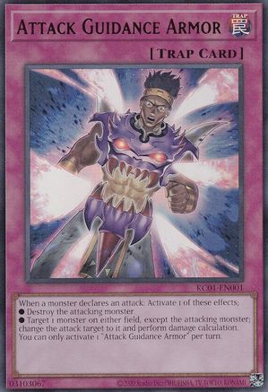 Attack Guidance Armor [KC01-EN001] Ultra Rare - Trinity Hobby