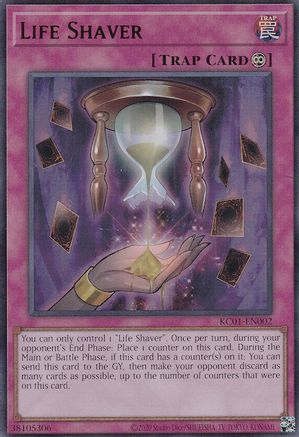 Life Shaver [KC01-EN002] Ultra Rare - Trinity Hobby