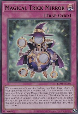 Magical Trick Mirror [KC01-EN003] Ultra Rare - Trinity Hobby
