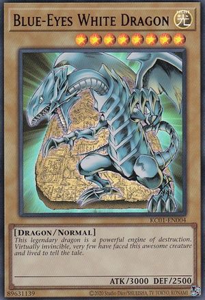 Blue-Eyes White Dragon (UR) [KC01-EN004] Ultra Rare - Trinity Hobby