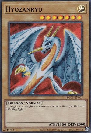 Hyozanryu [KC01-EN005] Ultra Rare - Trinity Hobby