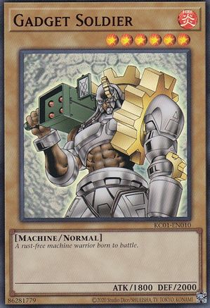Gadget Soldier [KC01-EN010] Ultra Rare - Trinity Hobby