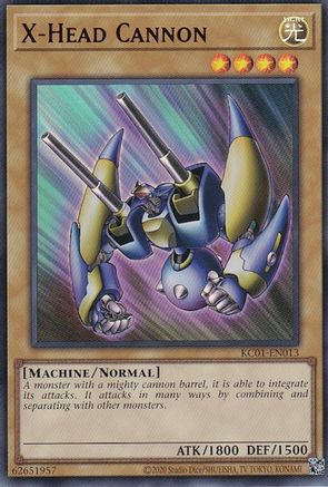 X-Head Cannon (Japanese Artwork) [KC01-EN013] Ultra Rare - Trinity Hobby