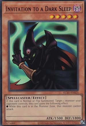 Invitation to a Dark Sleep [KC01-EN025] Ultra Rare - Trinity Hobby