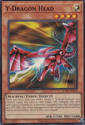 Y-Dragon Head [KC01-EN028] Ultra Rare - Trinity Hobby
