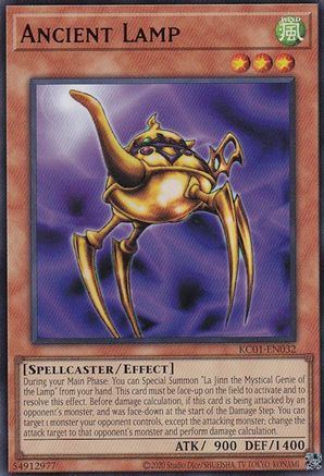 Ancient Lamp [KC01-EN032] Ultra Rare - Trinity Hobby