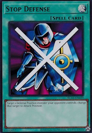 Stop Defense [KC01-EN039] Ultra Rare - Trinity Hobby