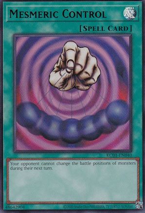 Mesmeric Control [KC01-EN040] Ultra Rare - Trinity Hobby