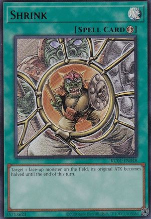 Shrink [KC01-EN048] Ultra Rare - Trinity Hobby