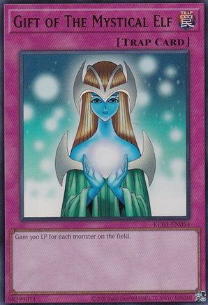 Gift of The Mystical Elf [KC01-EN054] Ultra Rare - Trinity Hobby