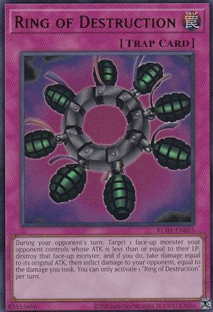 Ring of Destruction (Japanese Artwork) [KC01-EN055] Ultra Rare - Trinity Hobby