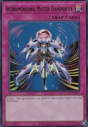 Interdimensional Matter Transporter [KC01-EN057] Ultra Rare - Trinity Hobby