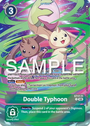 Double Typhoon [ST17-11] (Spring Break Event 2024) [Starter Deck: Double Typhoon Advanced Deck Set Promos] - Trinity Hobby