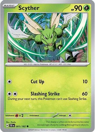 Scyther (001/162) [Scarlet & Violet: Temporal Forces] - Trinity Hobby