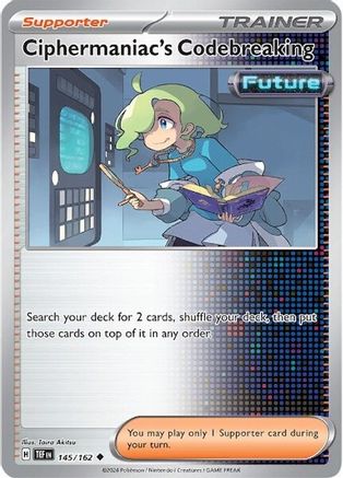 Ciphermaniac's Codebreaking (145/162) [Scarlet & Violet: Temporal Forces] - Trinity Hobby
