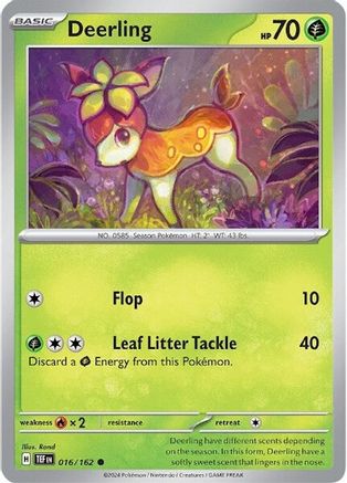 Deerling (016/162) [Scarlet & Violet: Temporal Forces] - Trinity Hobby