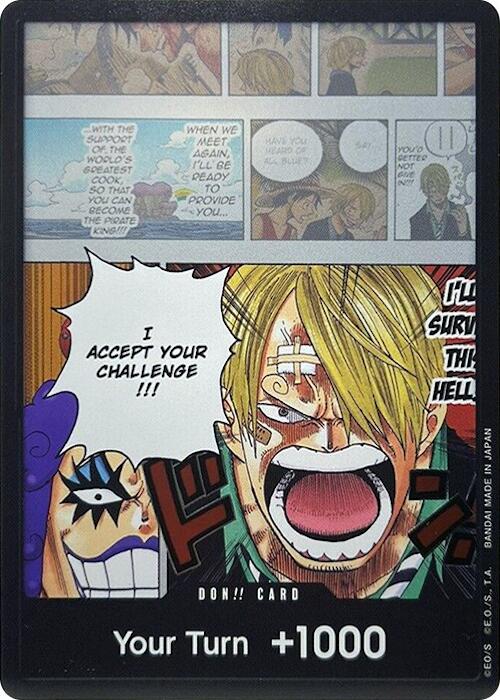 DON!! Card (Ivankov & Sanji) (Double Pack Set Vol. 3) - [Wings of the Captain] Foil - Trinity Hobby
