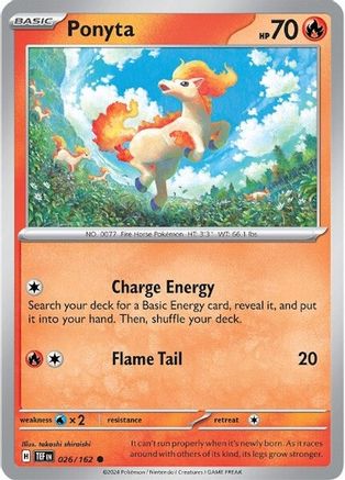 Ponyta (026/162) [Scarlet & Violet: Temporal Forces] - Trinity Hobby