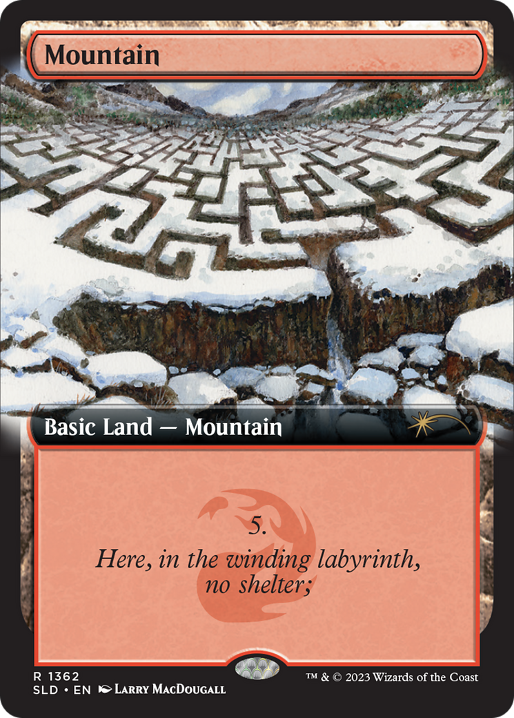 Mountain (1362) [Secret Lair Drop Series] - Trinity Hobby