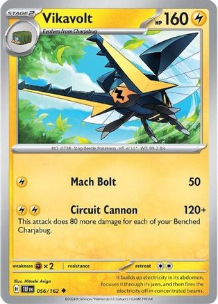 Vikavolt (056/162) [Scarlet & Violet: Temporal Forces] - Trinity Hobby