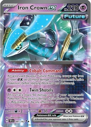 Iron Crown ex (081/162) [Scarlet & Violet: Temporal Forces] - Trinity Hobby