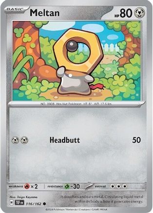 Meltan (116/162) [Scarlet & Violet: Temporal Forces] - Trinity Hobby