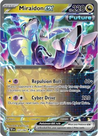 Miraidon ex (122/162) [Scarlet & Violet: Temporal Forces] - Trinity Hobby