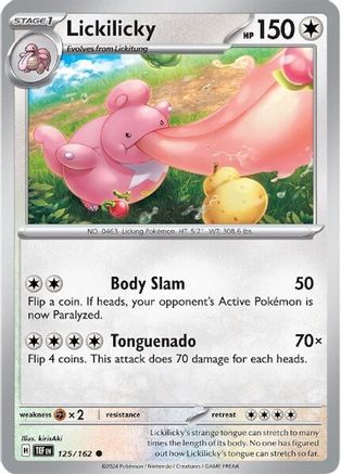 Lickilicky (125/162) [Scarlet & Violet: Temporal Forces] - Trinity Hobby