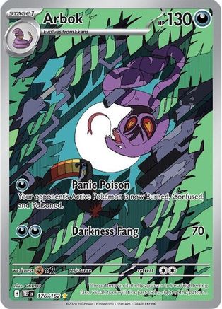 Arbok (176/162) [Scarlet & Violet: Temporal Forces] - Trinity Hobby
