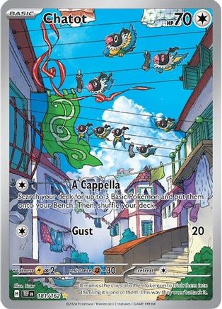 Chatot (181/162) [Scarlet & Violet: Temporal Forces] - Trinity Hobby