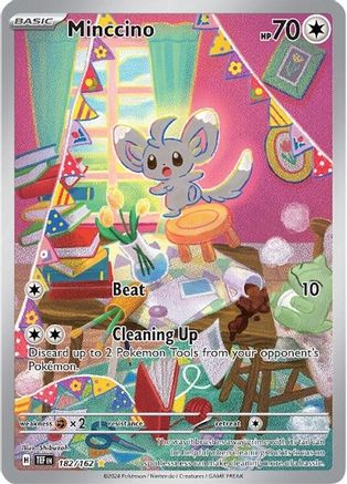Minccino (182/162) [Scarlet & Violet: Temporal Forces] - Trinity Hobby