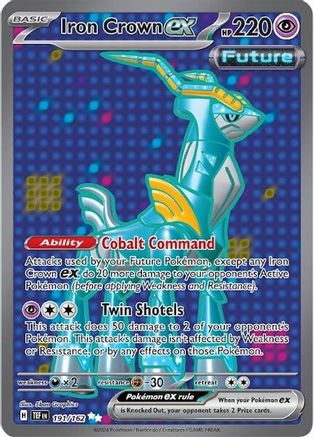 Iron Crown ex (191/162) [Scarlet & Violet: Temporal Forces] - Trinity Hobby