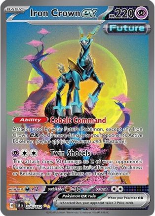 Iron Crown ex (206/162) [Scarlet & Violet: Temporal Forces] - Trinity Hobby