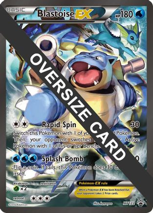 Blastoise EX - (XY122/null) Holofoil [Jumbo Cards]