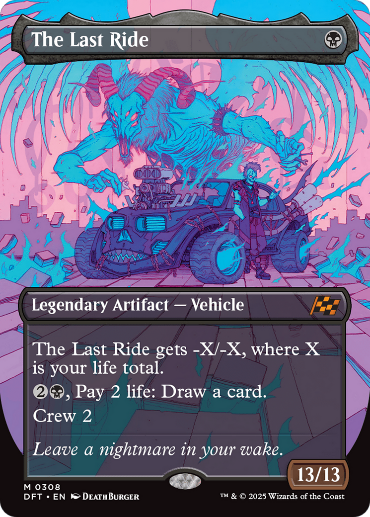 The Last Ride (Borderless) [Aetherdrift] - Trinity Hobby
