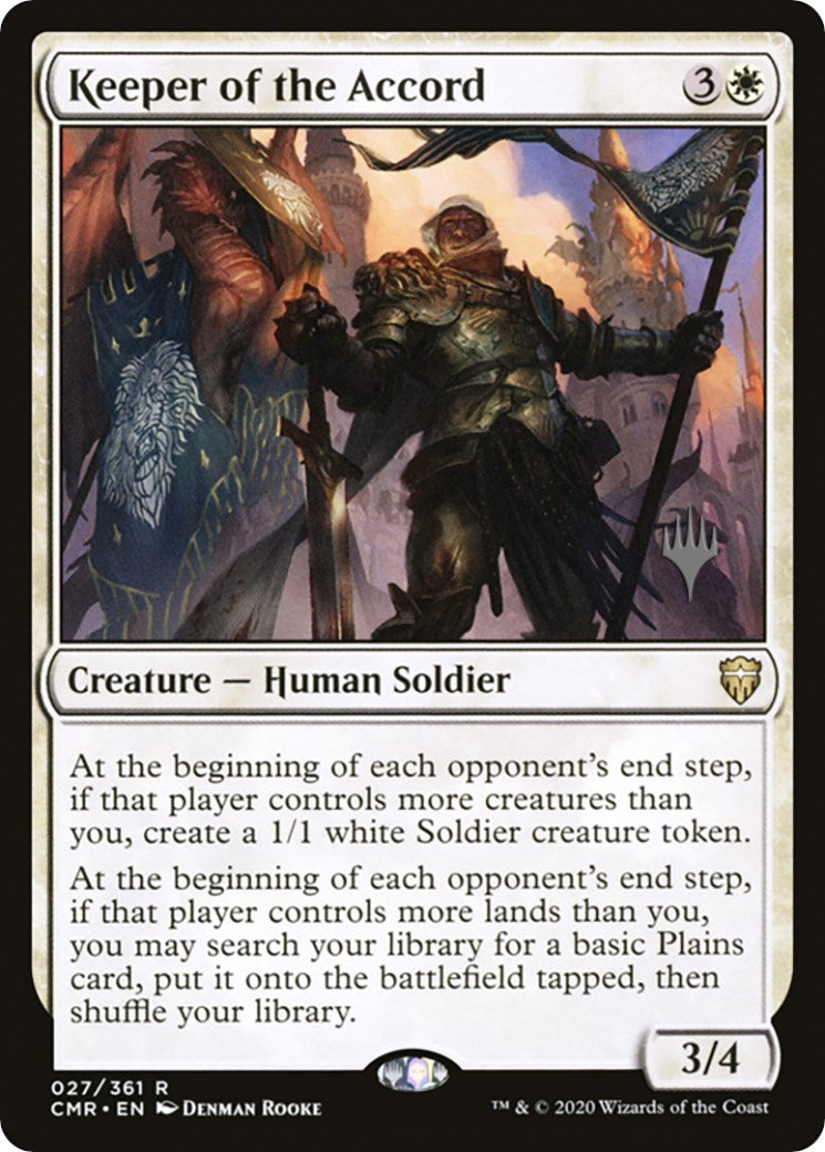 Keeper of the Accord (Promo Pack) [Murders at Karlov Manor Promos] - Trinity Hobby