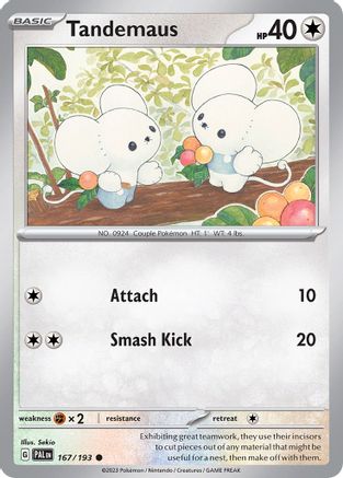 Tandemaus (Cosmos Foil) - (167/null) Holofoil [Miscellaneous Cards & Products]