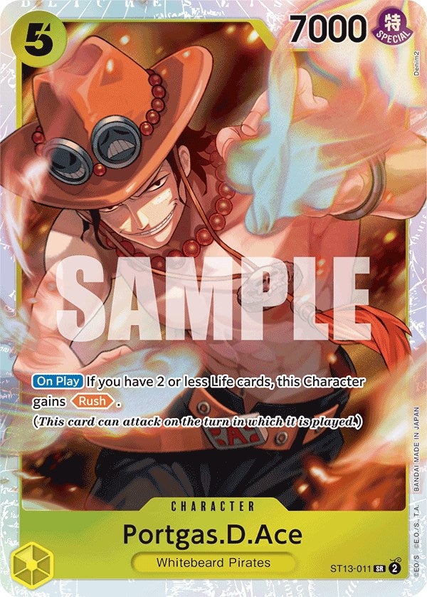 Portgas.D.Ace [Ultra Deck: The Three Brothers] - Trinity Hobby