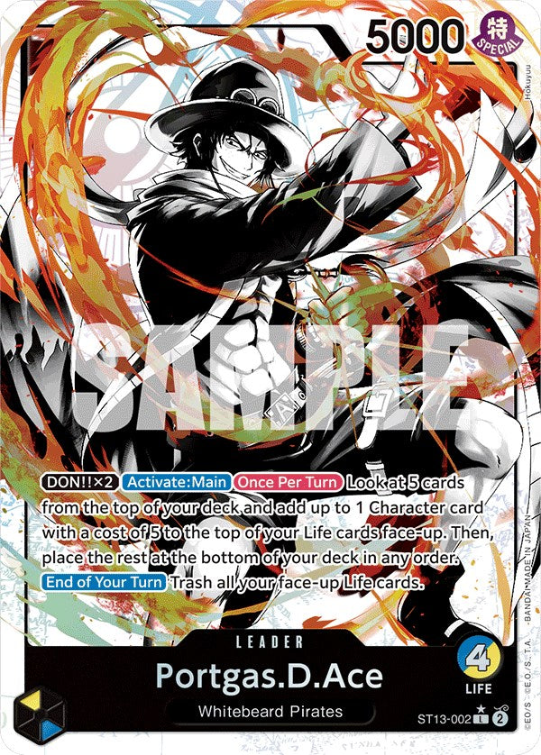 Portgas.D.Ace (Parallel) [Ultra Deck: The Three Brothers] - Trinity Hobby